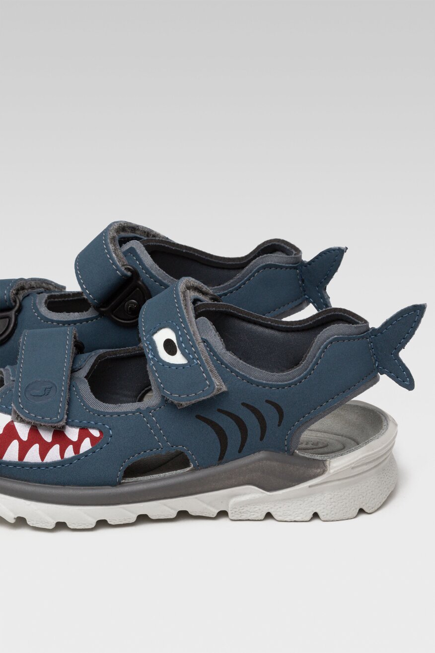 Sandały Ricosta 50 4500302/140 Szary