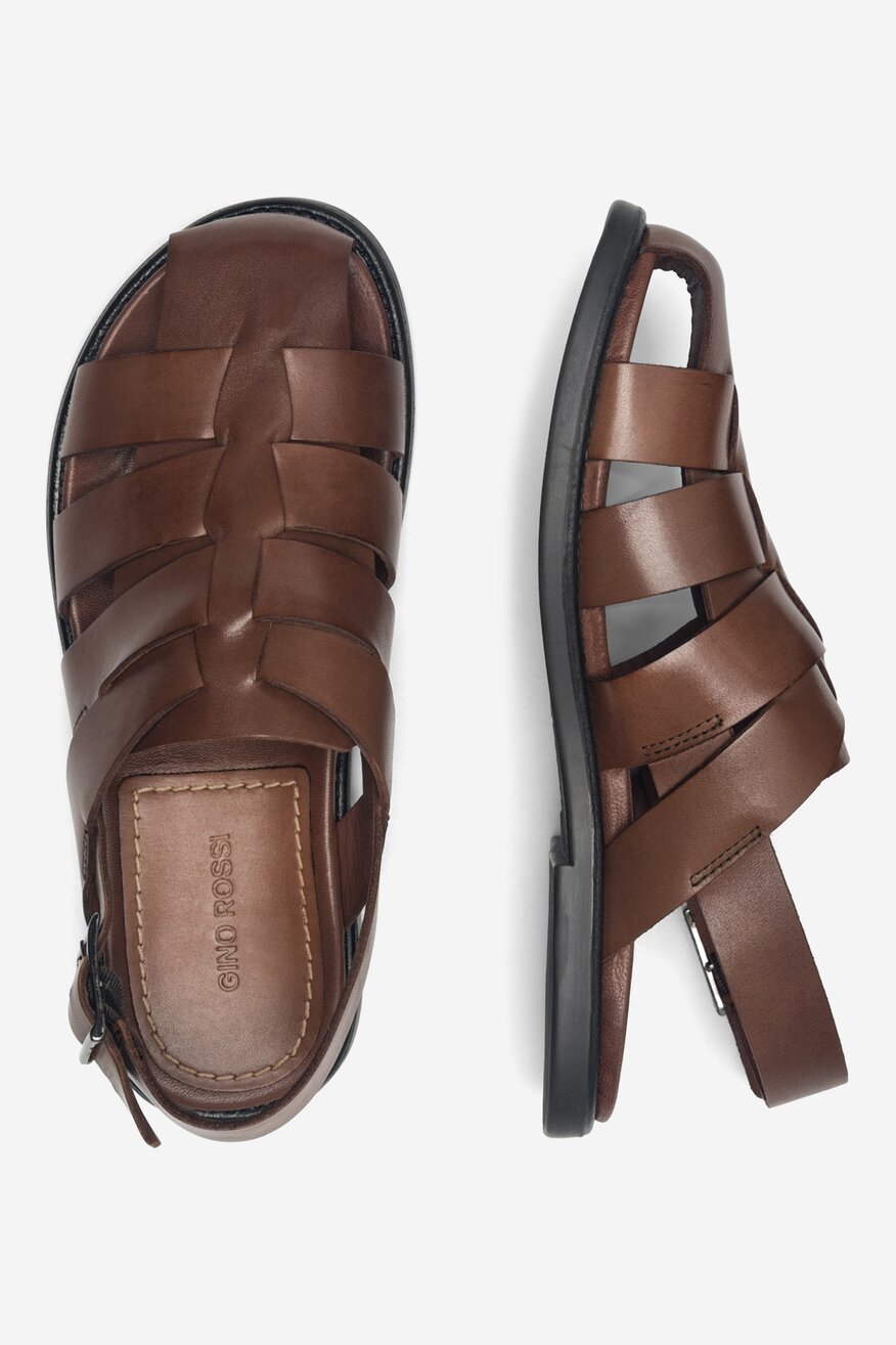 Sandały Gino Rossi MARCELLO-04 MB Brązowy