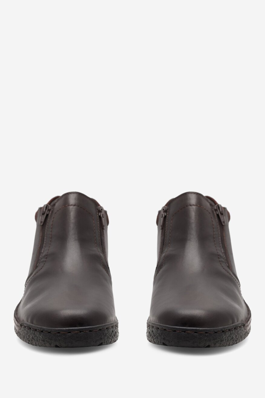 Botki Go Soft GIJON-01 Brązowy ciemny