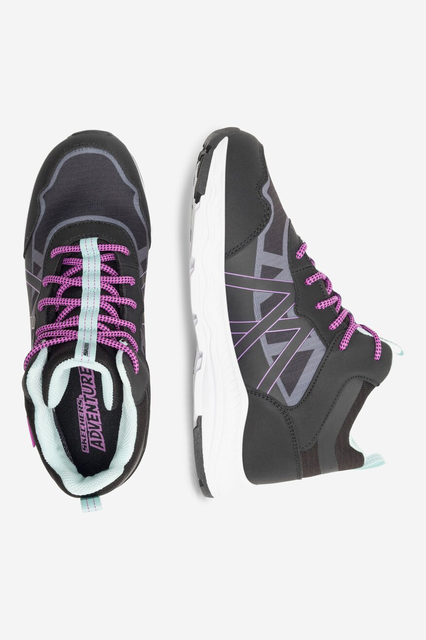 Trzewiki Skechers ADVENTURE BLITZ 303417L BKAQ Czarny