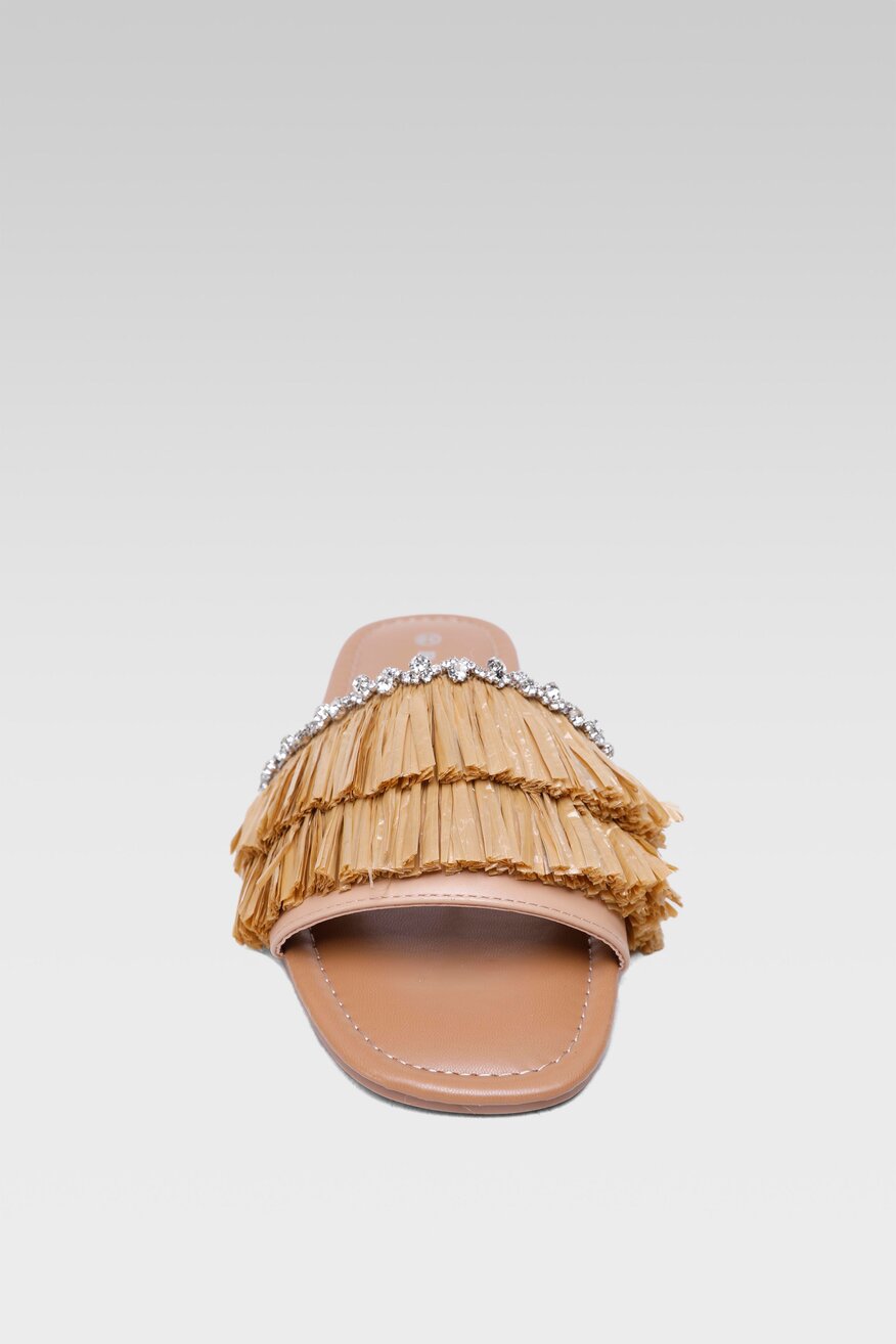 Klapki Bassano 23961 Brązowy jasny