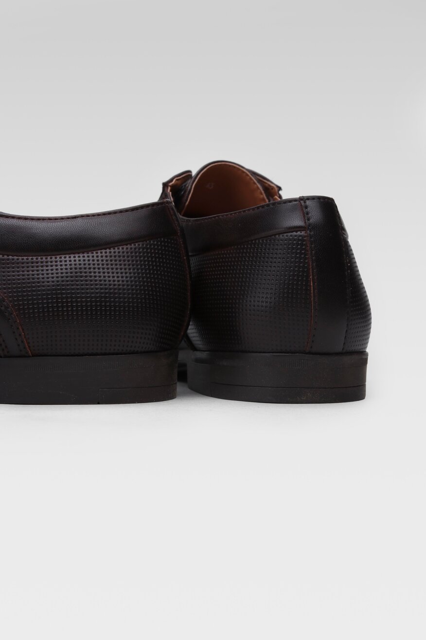 Półbuty Ottimo MBS-NAVY-10 Brązowy ciemny