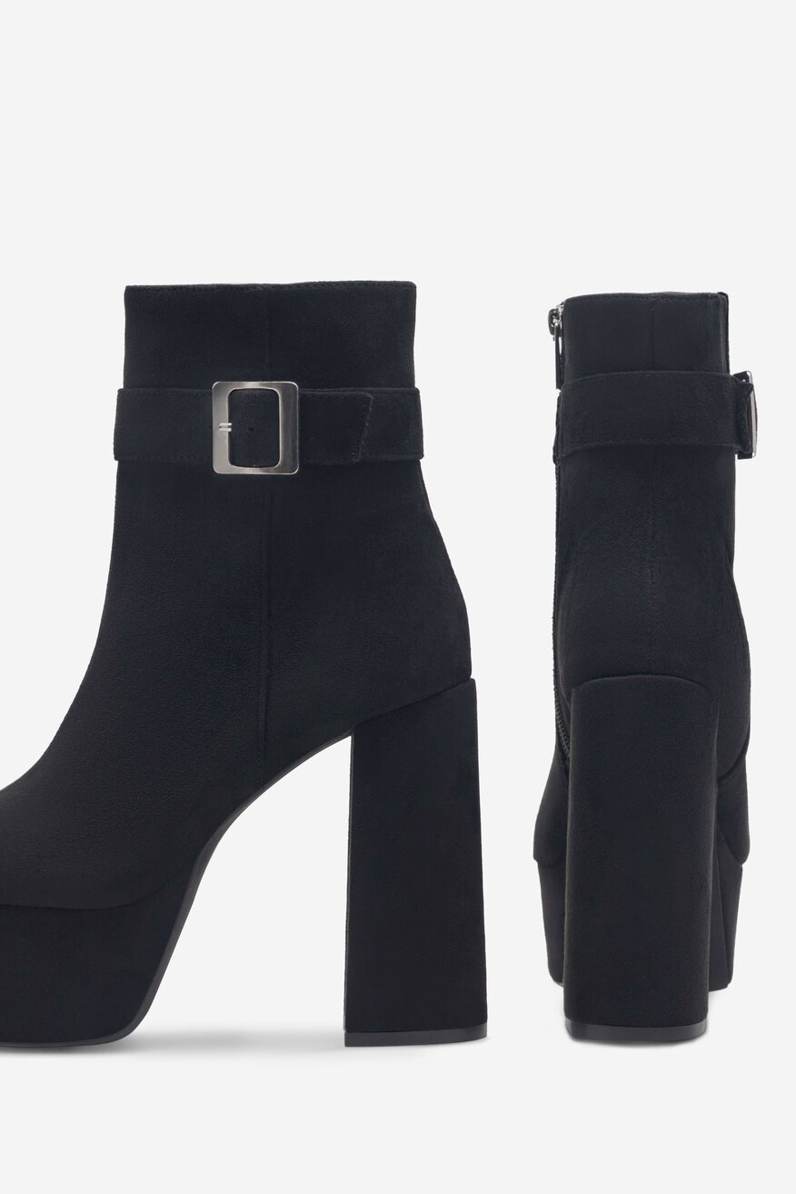 Botki DeeZee KIM LS5988-03 Czarny