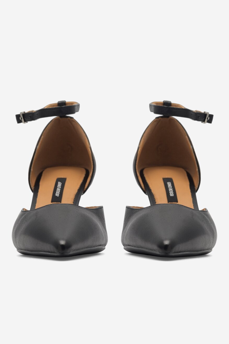 Czółenka Gino Rossi TROPEA-V866-48-1 Czarny