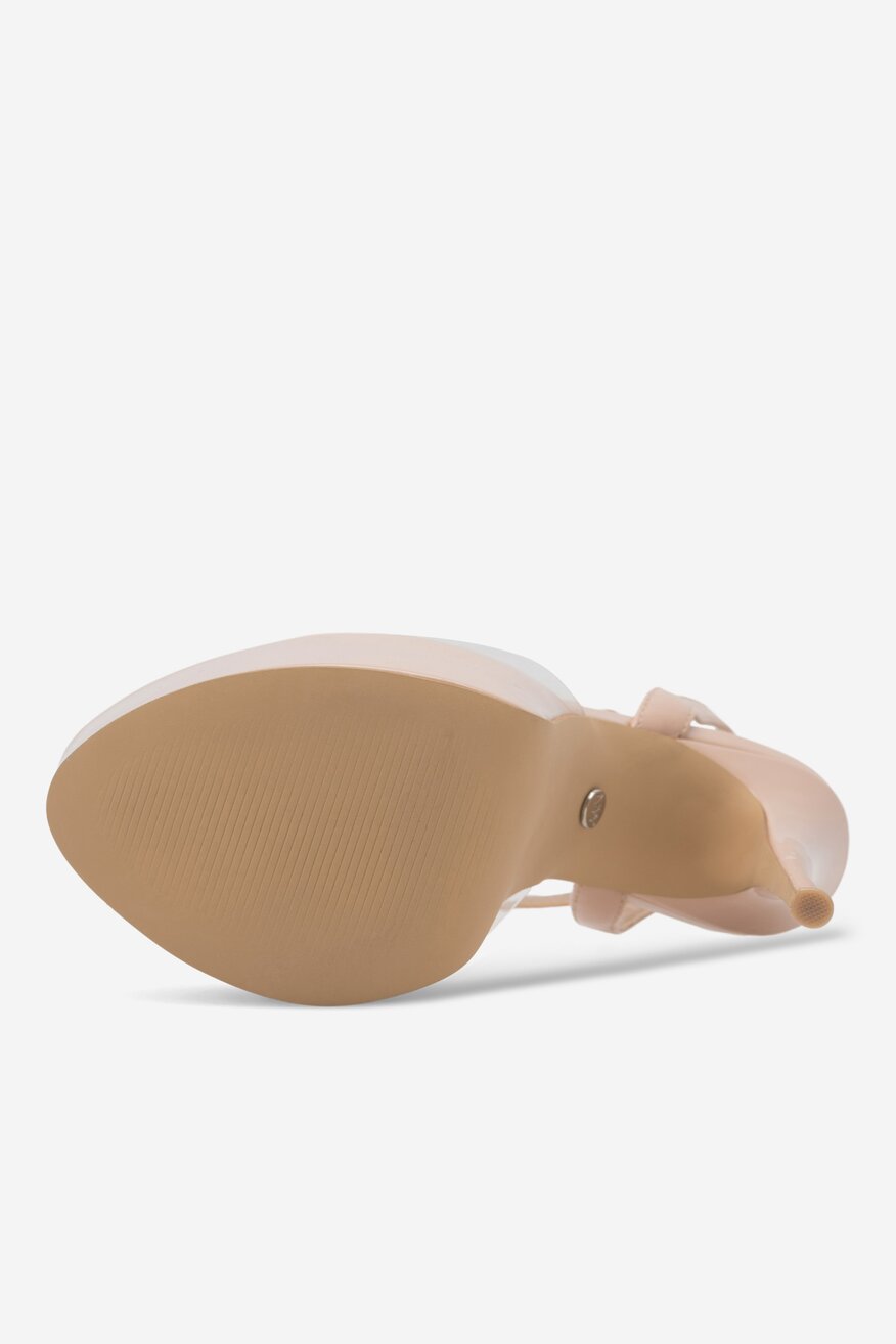 Sandały NINE WEST LAMIYA ZL22042CC Beżowy