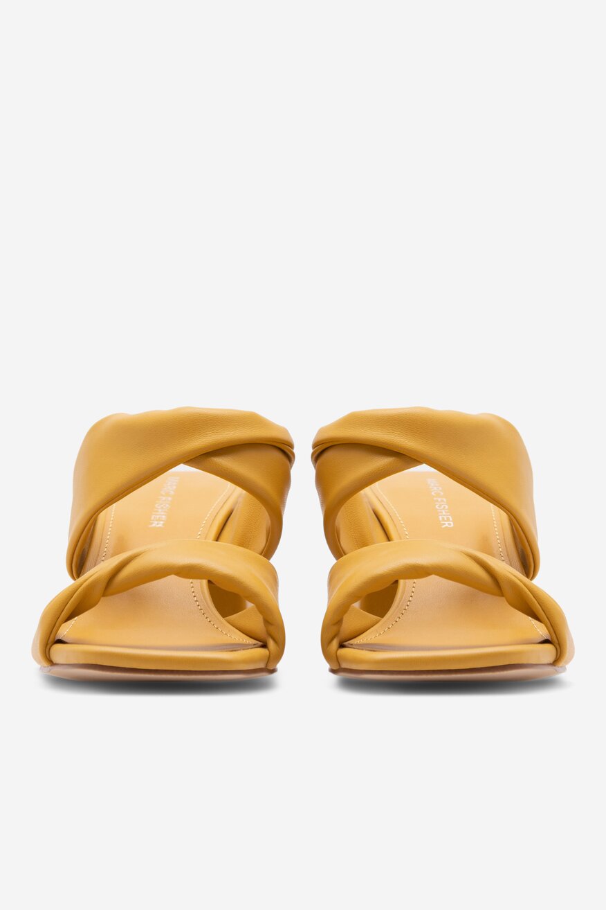 Klapki MARC FISHER F-KARI YEL01 Żółty