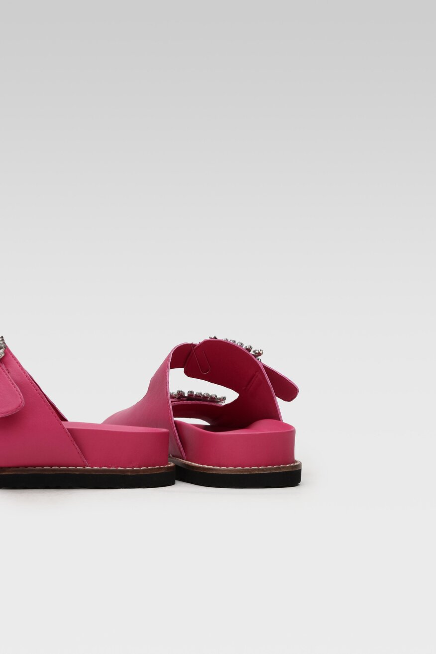 Klapki Sergio Bardi DELL-CHV-23L-37-02SB Różowy ciemny