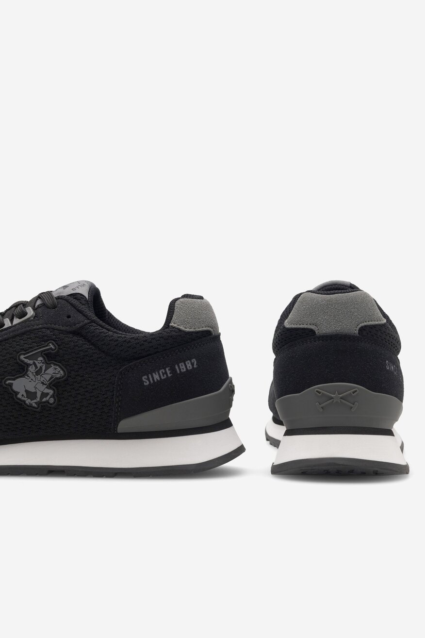 Sneakers Beverly Hills Polo Club PATCH-01 Czarny
