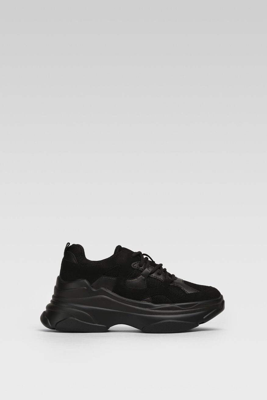 Półbuty DeeZee WS19813-01 Czarny