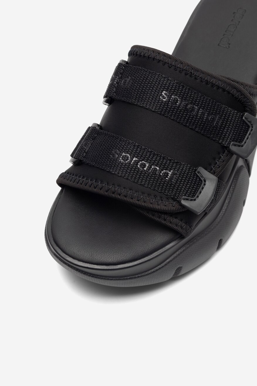 Klapki Sprandi WS877-02 Czarny