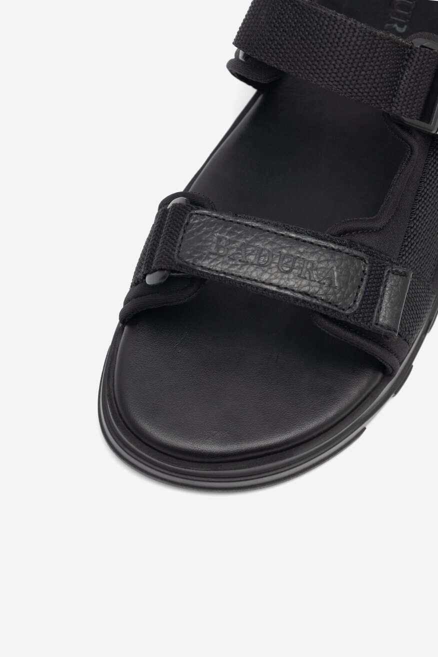 Sandały Badura MOTTU-01 MI08 Czarny