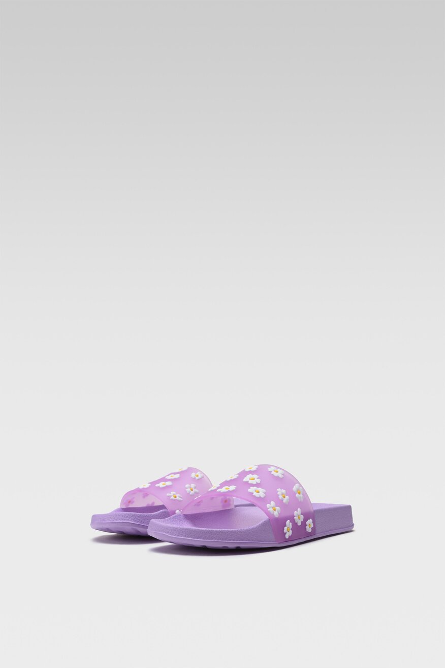 Klapki basenowe Bassano SS23-865633 Fioletowy