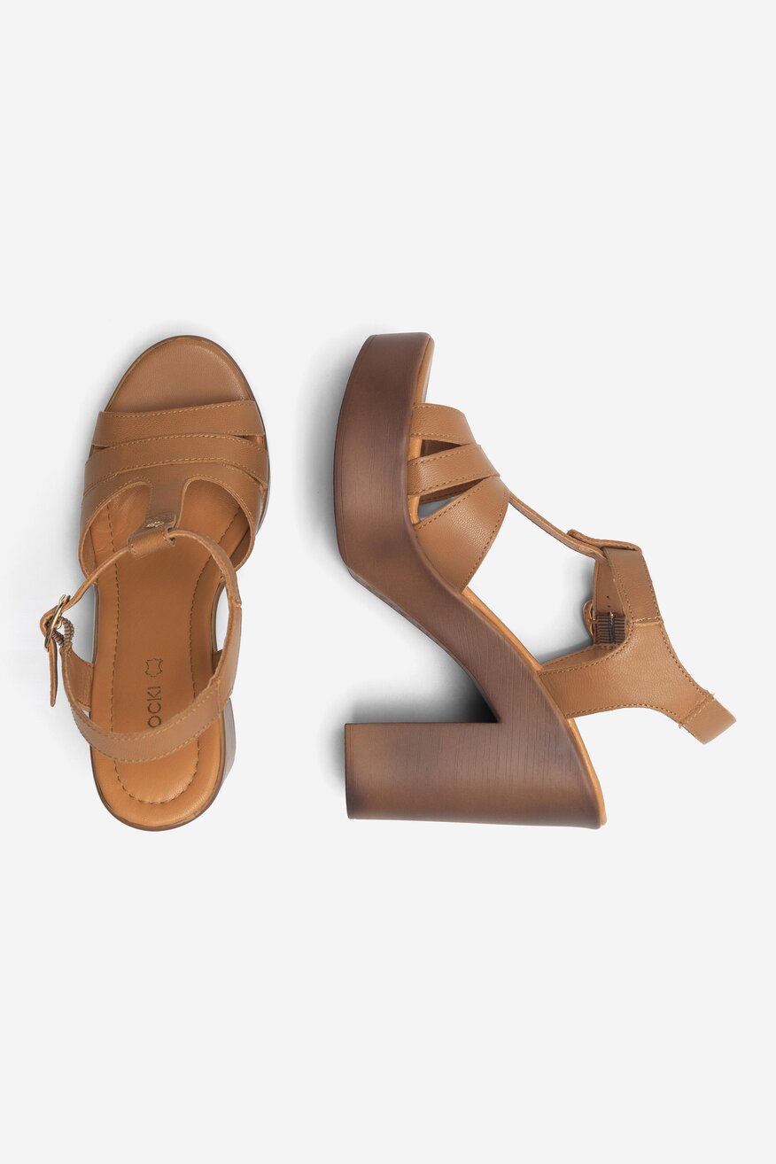 Sandały Lasocki BERGAMO EST-2026-03 Beżowy