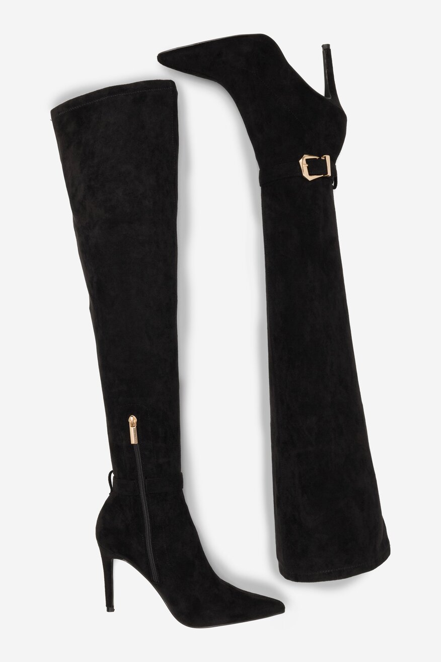 Kozaki DeeZee SIMONE LS5629-20 Czarny