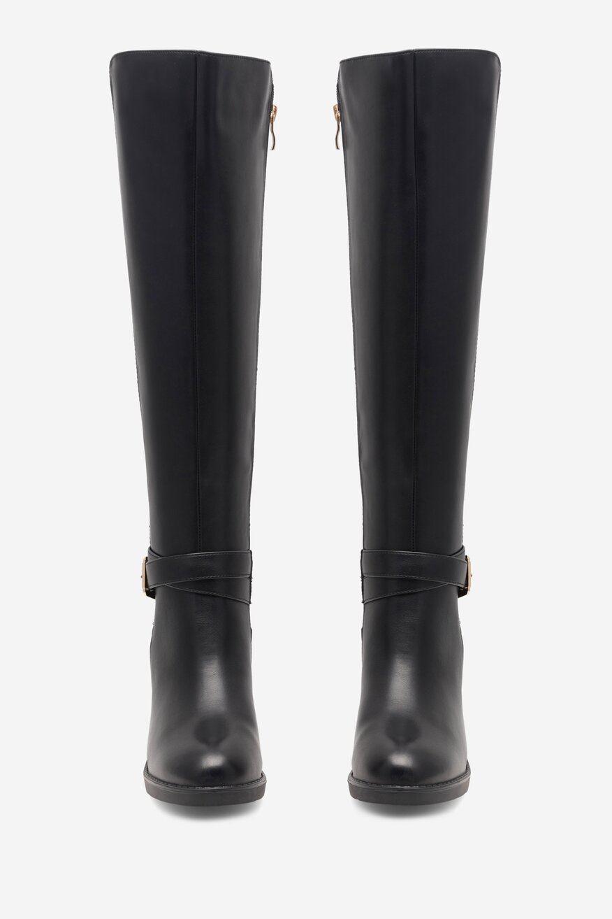 Kozaki Clara Barson ELLA SHL221132 Czarny