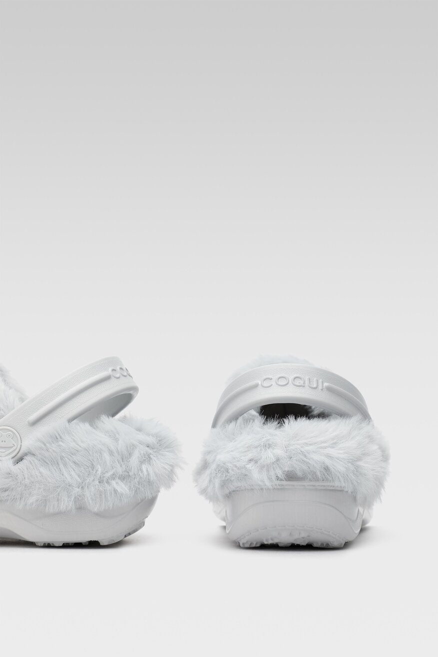 Kapcie Coqui 9751 HUSKY CLOGS Szary jasny