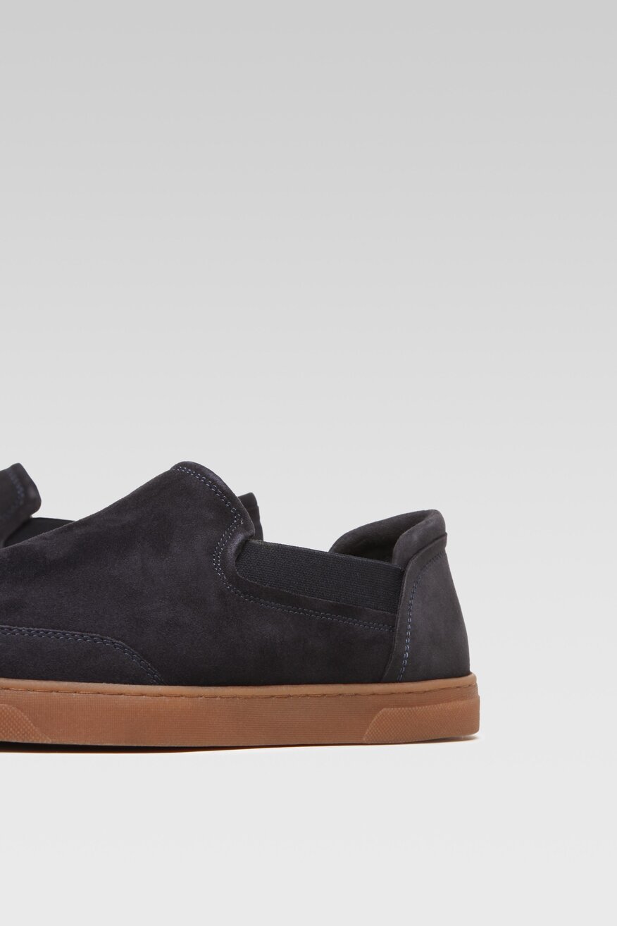 Półbuty Cesare Cave TECHNO-09 MI07 Granatowy