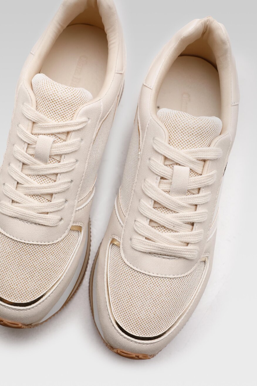 Półbuty Clara Barson HALLIE WS22266-01 Beżowy