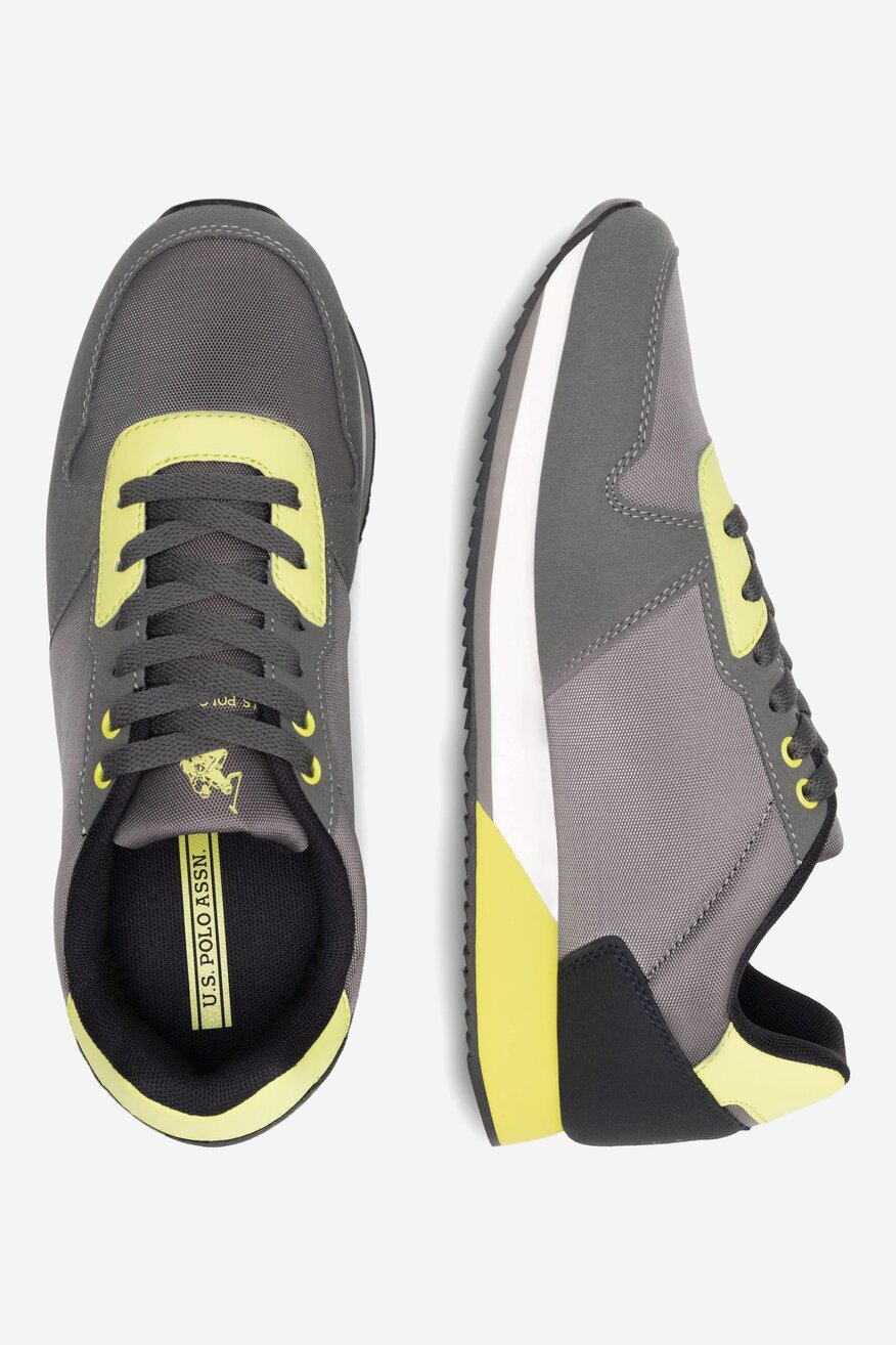 Sneakers U.S. POLO ASSN. NOBIL011M/CNH1 Szary ciemny