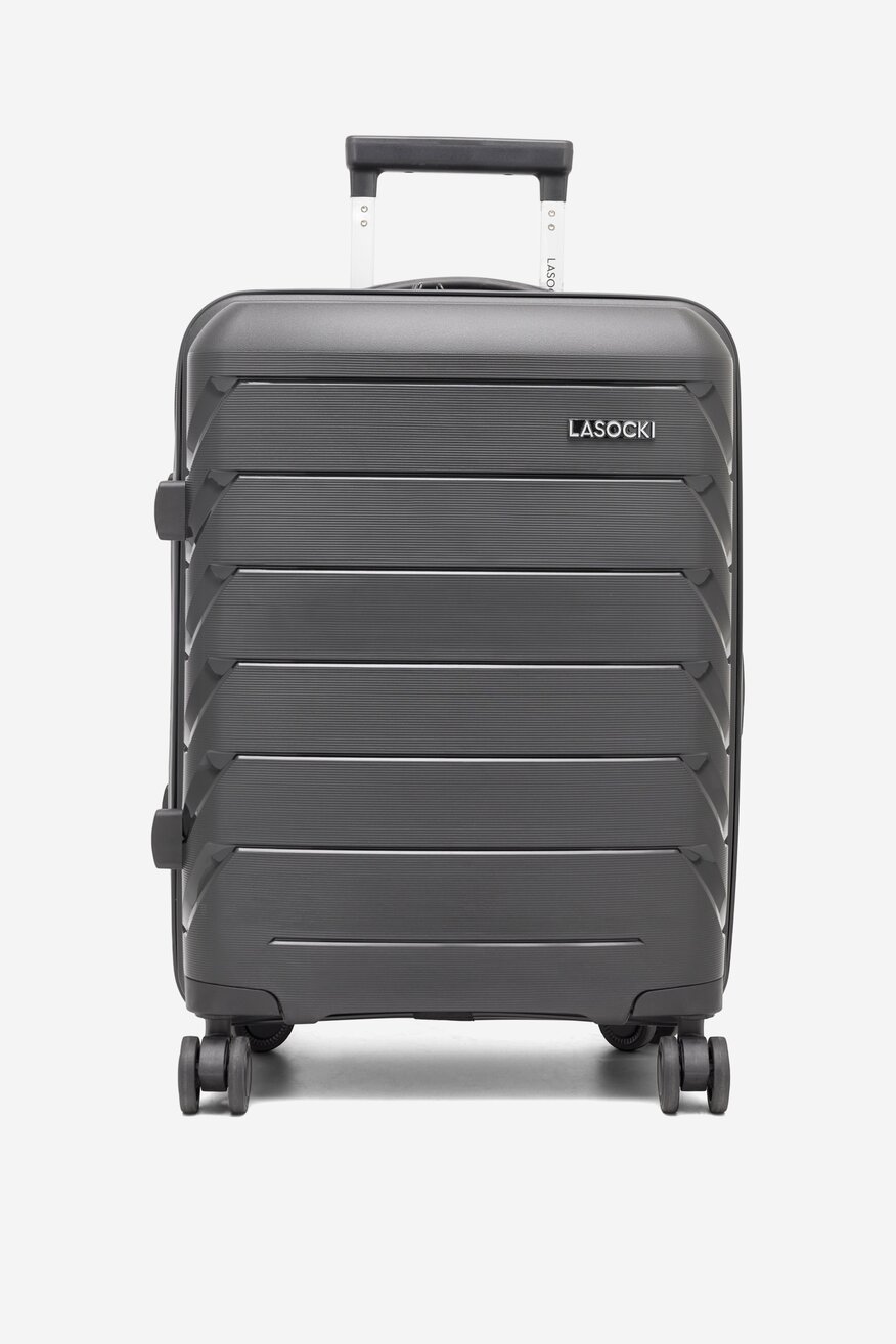 Walizka Lasocki WAL-S-05BLACK-04 Czarny