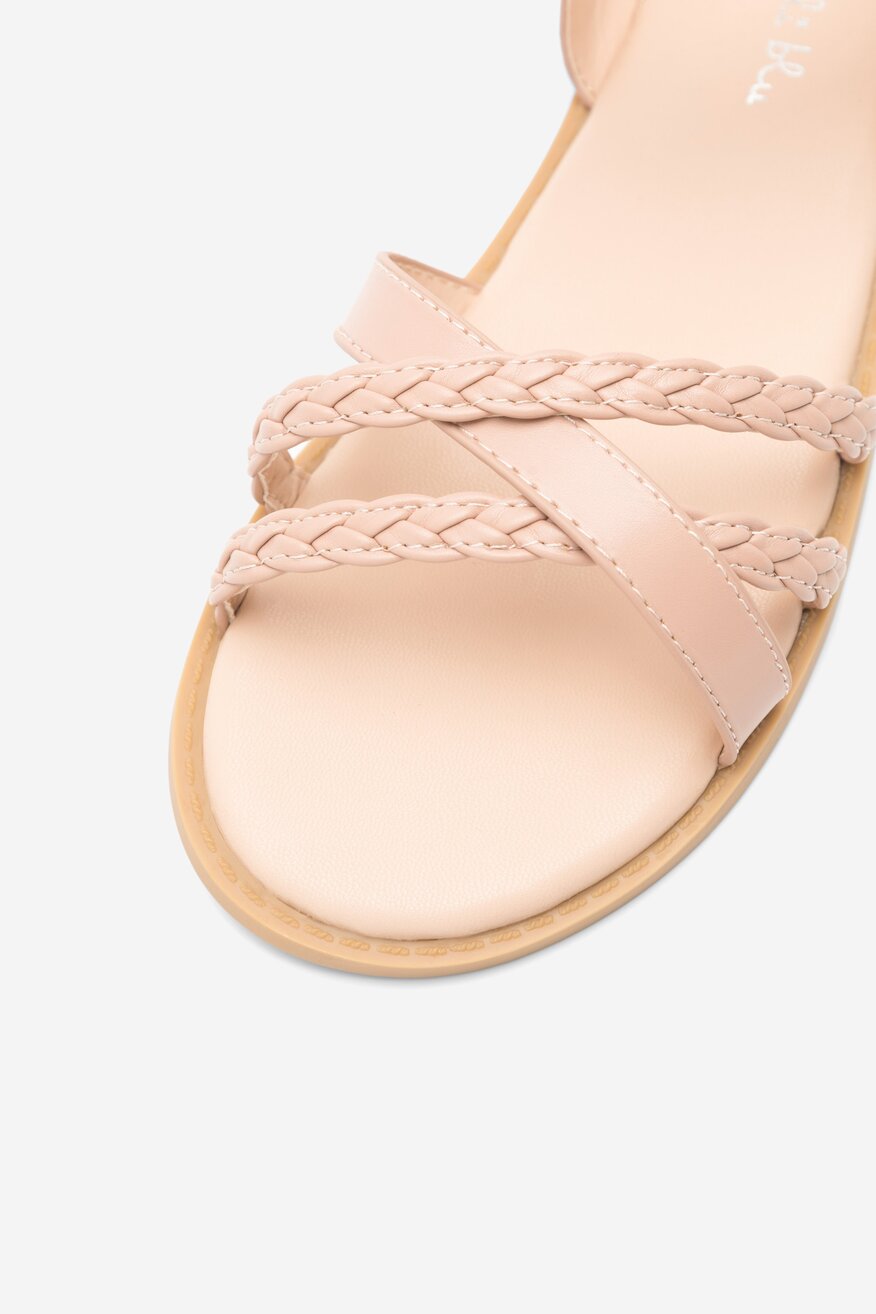 Sandały Nelli Blu REC22534 Beżowy