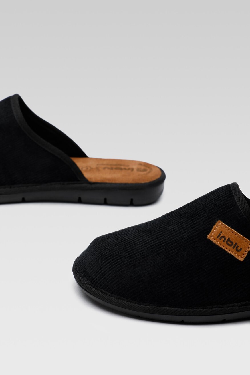 Kapcie Inblu 9119V801 Czarny
