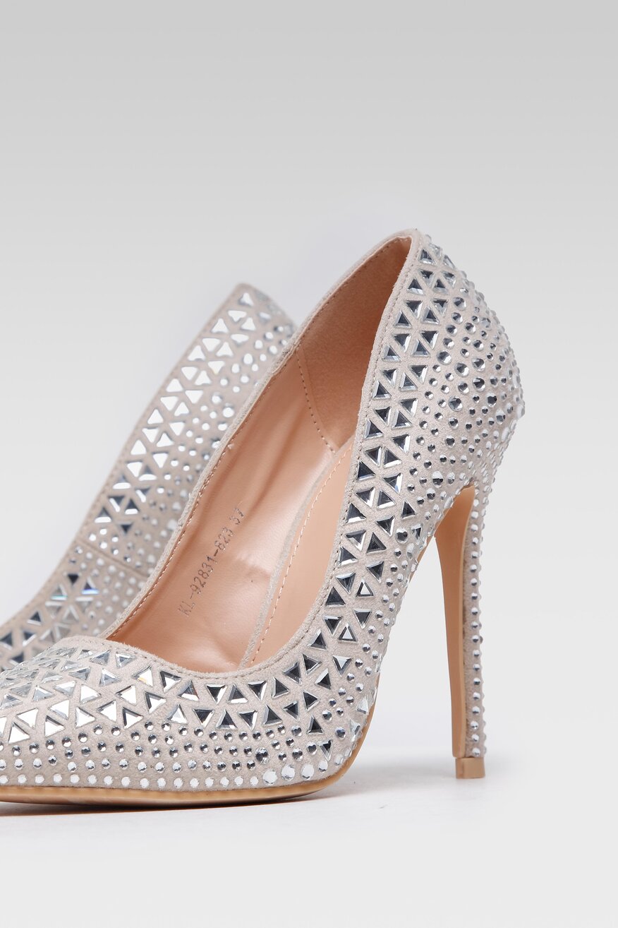 Czółenka DeeZee KL-92831-823 Beżowy