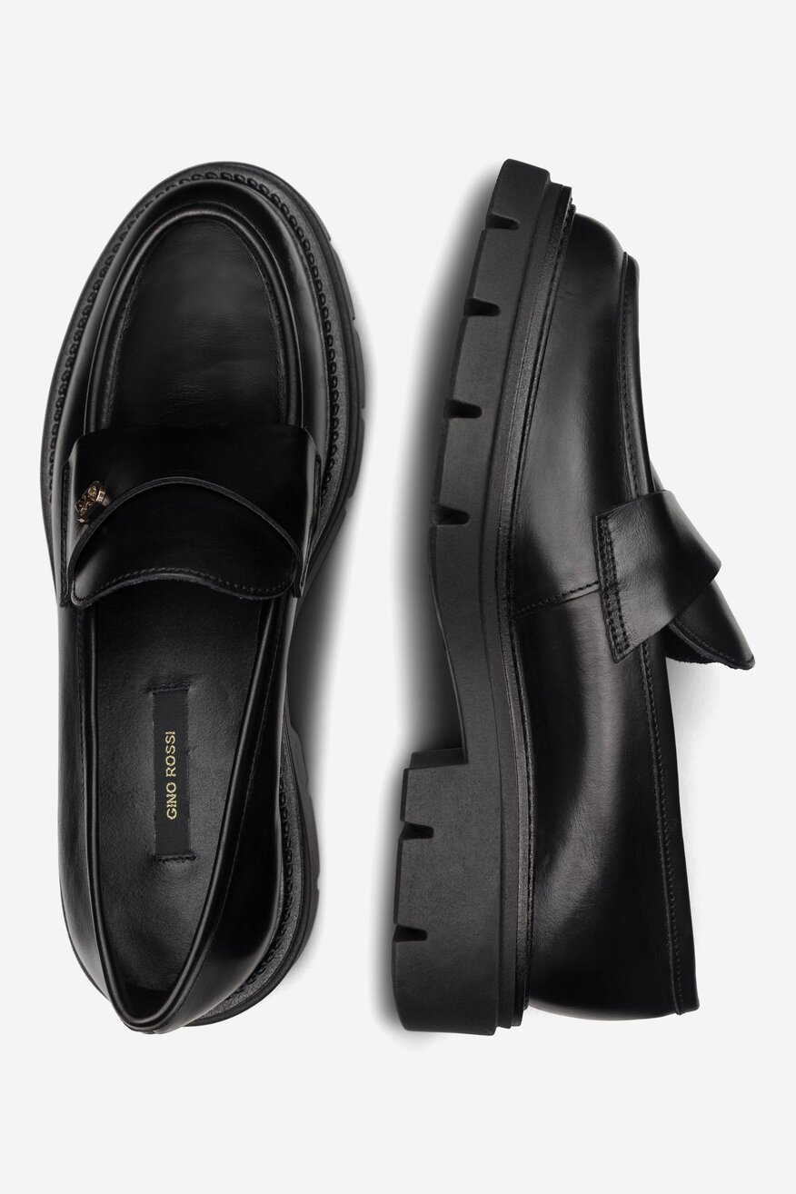 Półbuty Gino Rossi GRACE-I23-26372PE Czarny