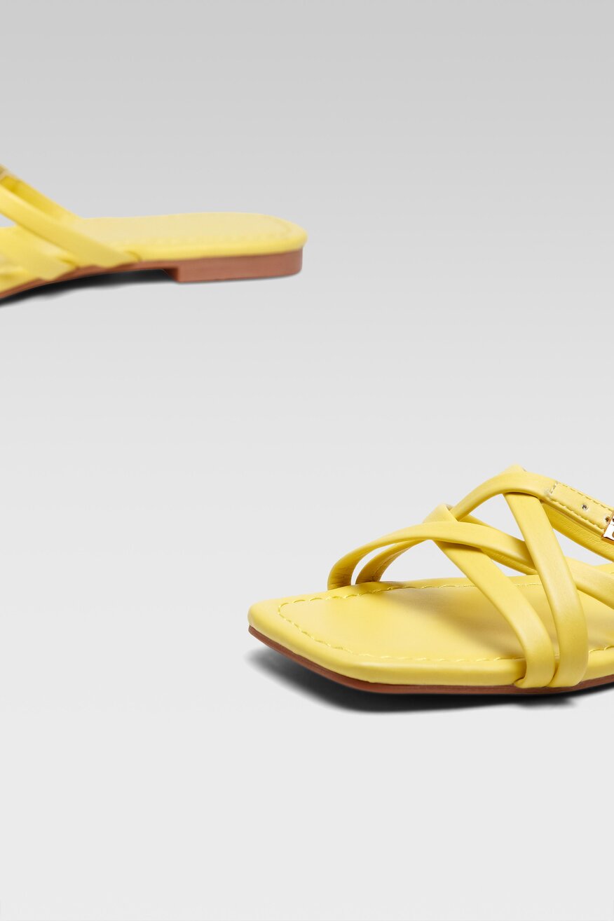 Klapki Jenny Fairy WS5735-02 Żółty