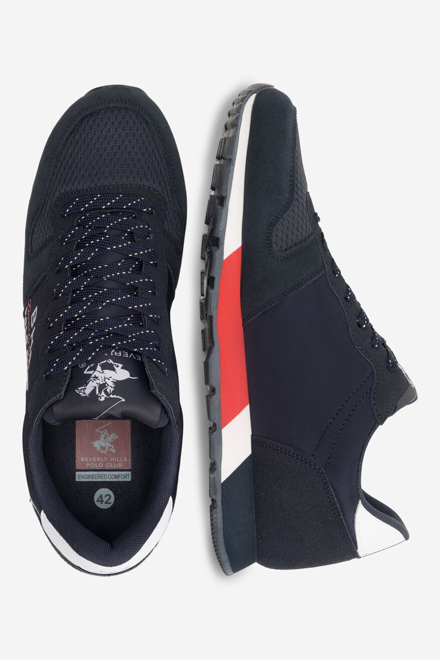 Półbuty Beverly Hills Polo Club INSIGNIA-01 Granatowy