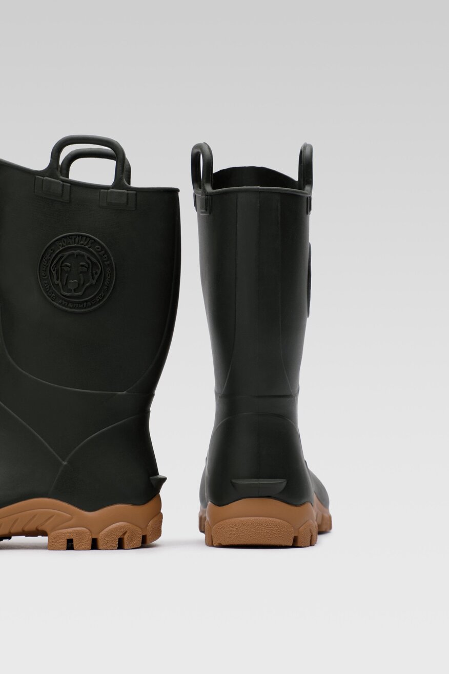 Kalosze BOATILUS DUCKY SMELLY WELLY RAIN BOOT BOY. Khaki