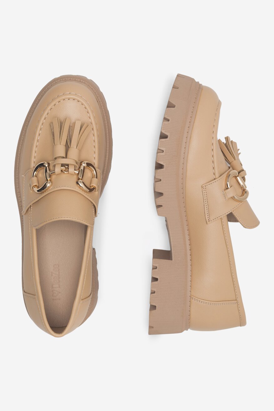 Półbuty DeeZee DOIN ALRIGHT WS5875-29 Beżowy