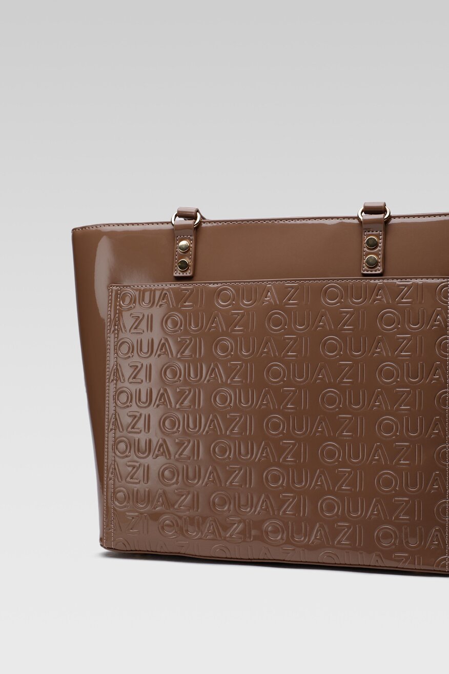 Torebka Quazi MQT-J-012-02 Beżowy ciemny