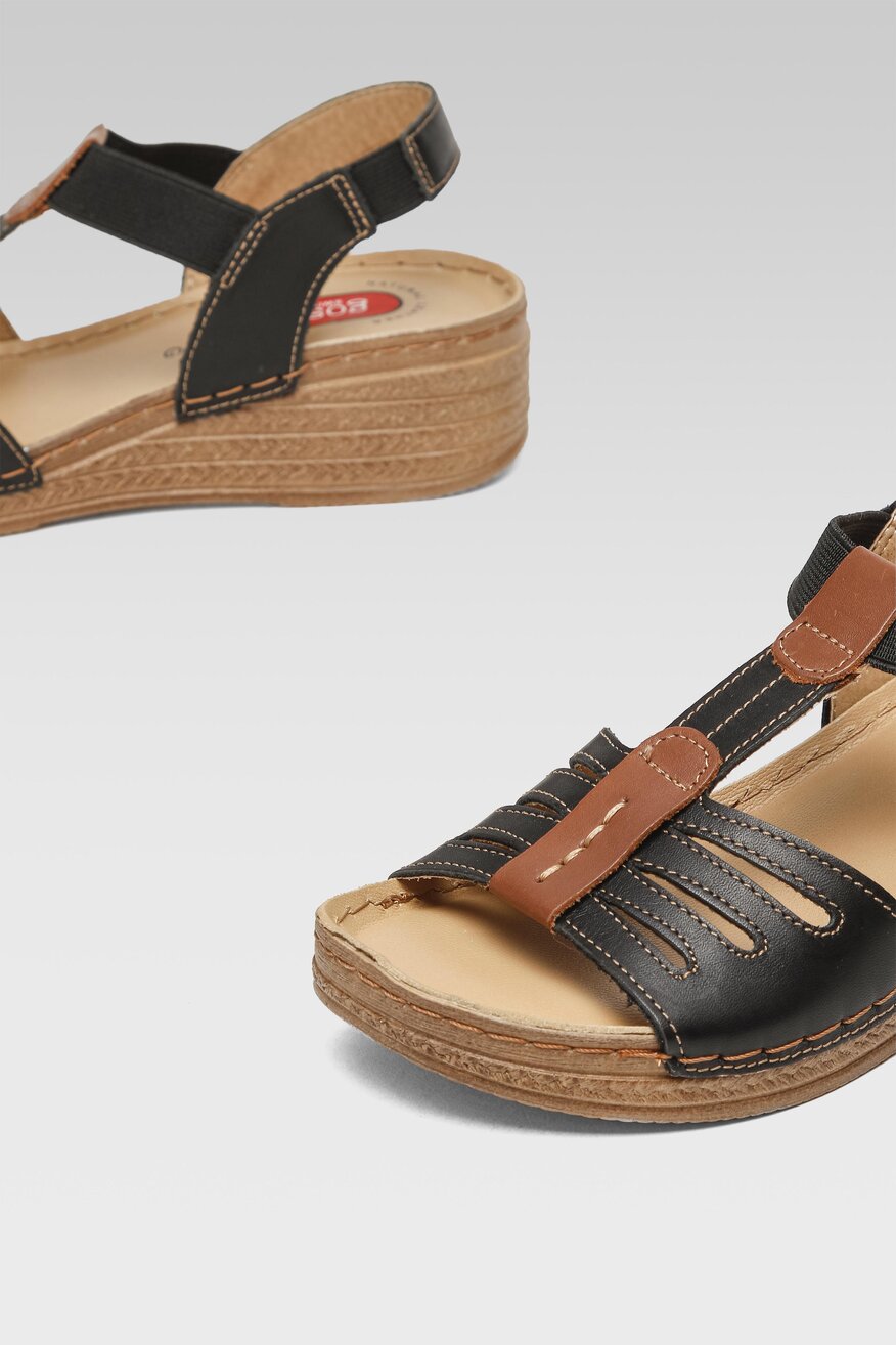 Sandały Go Soft ARC-2304-03 Czarny