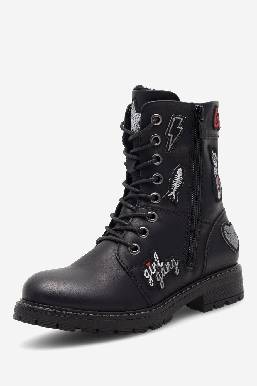 Trzewiki Nelli Blu CS2665-06A Czarny