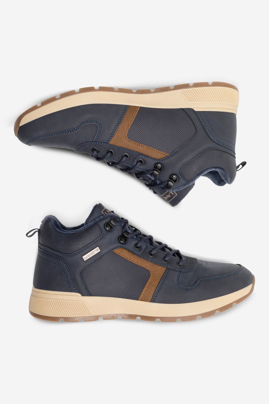 Trzewiki Lanetti MP07-01543-03 Granatowy