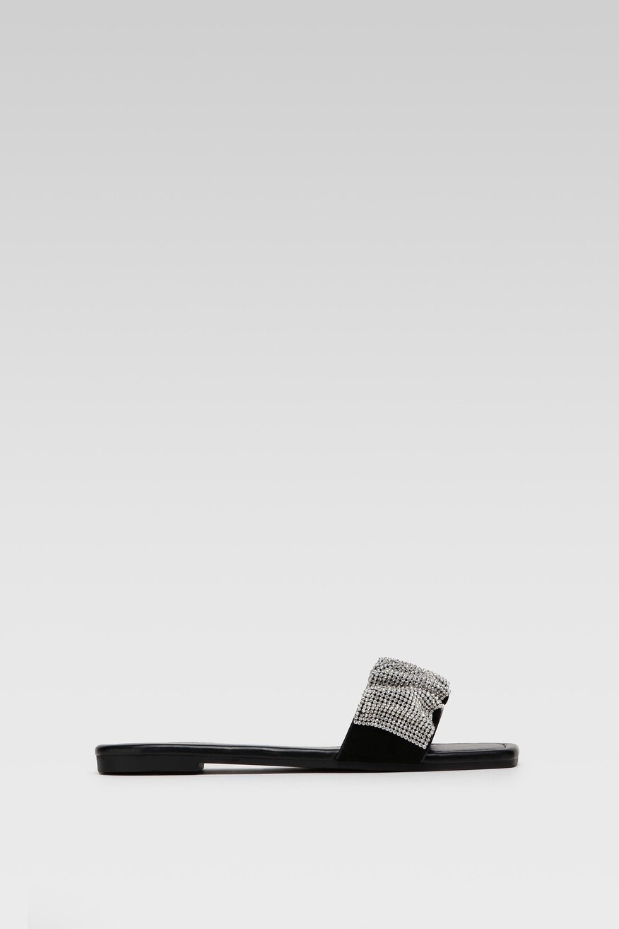 Klapki Quazi LS5520-07 Czarny