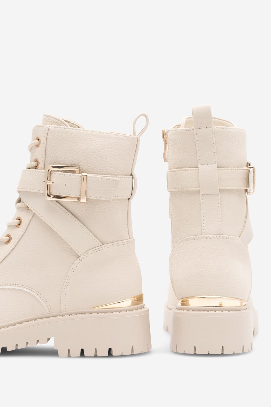 Trzewiki DeeZee HERMIA H58022-1A Beżowy