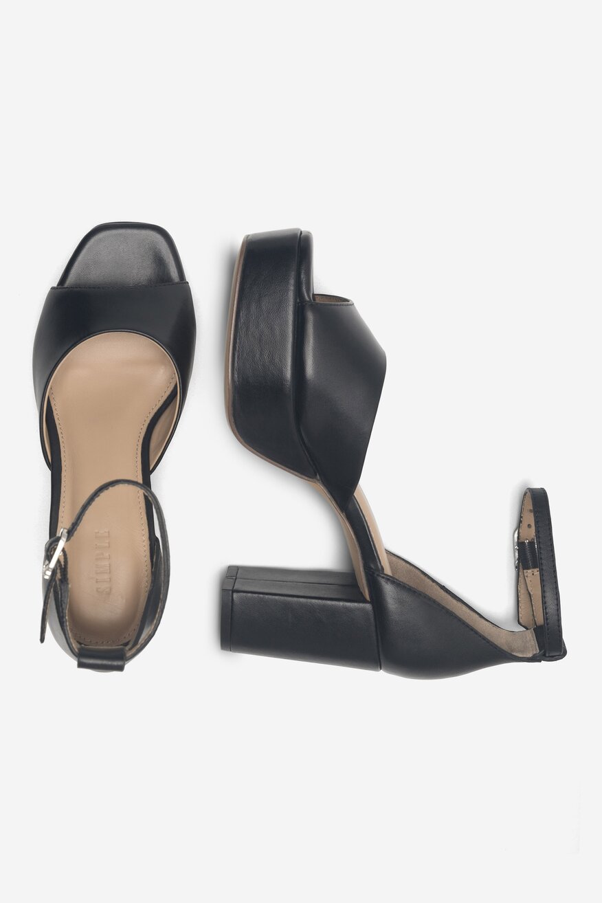 Sandały SIMPLE MURCIA-109610 Czarny