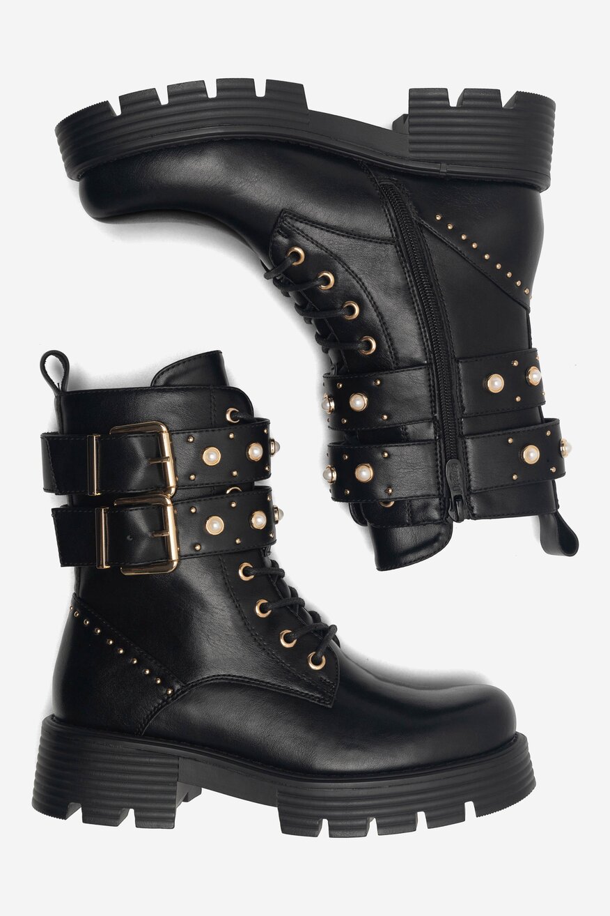 Trzewiki DeeZee BAHAR WS6119-14 Czarny