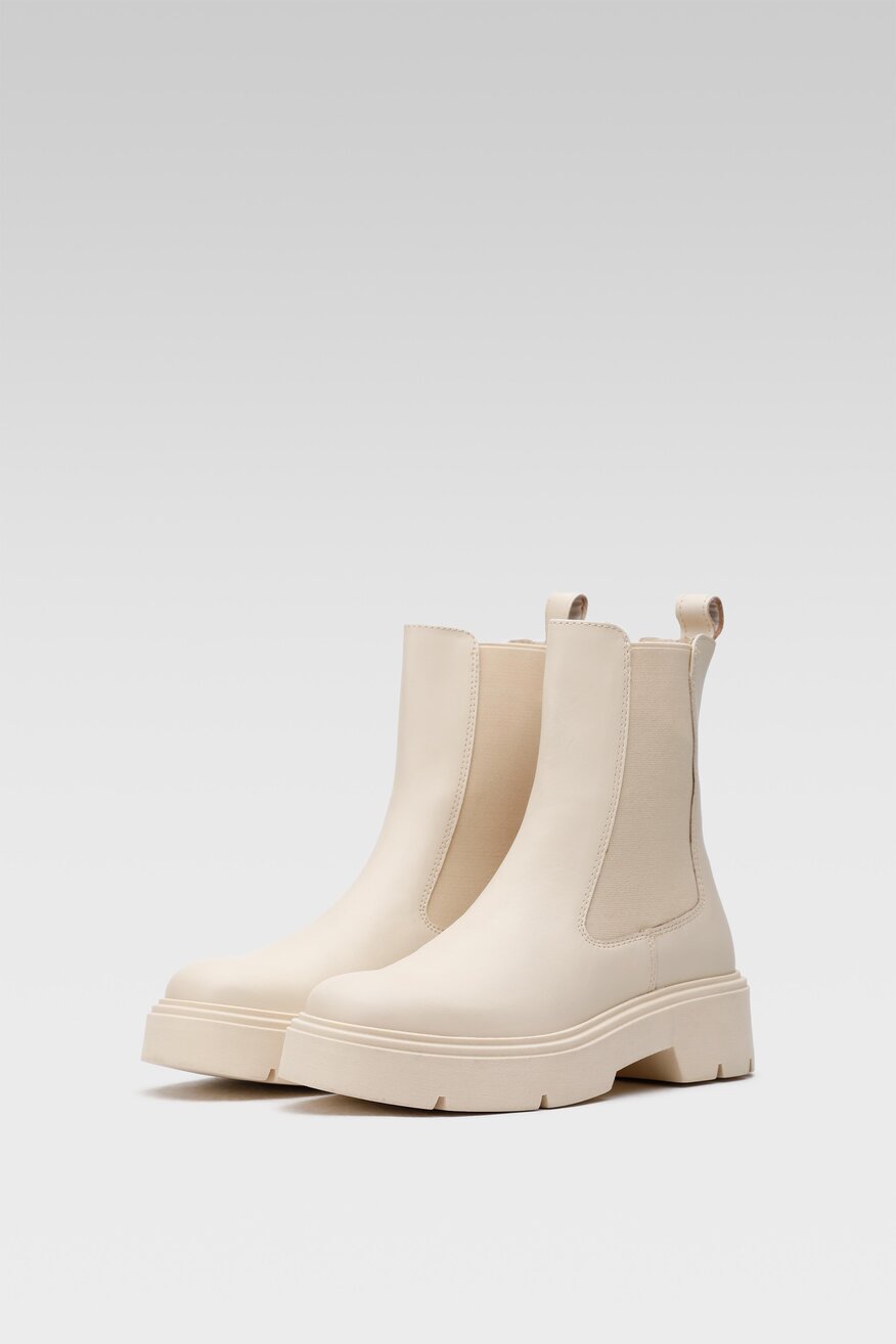 Botki Gino Rossi RST-GALLIE-06 Beżowy