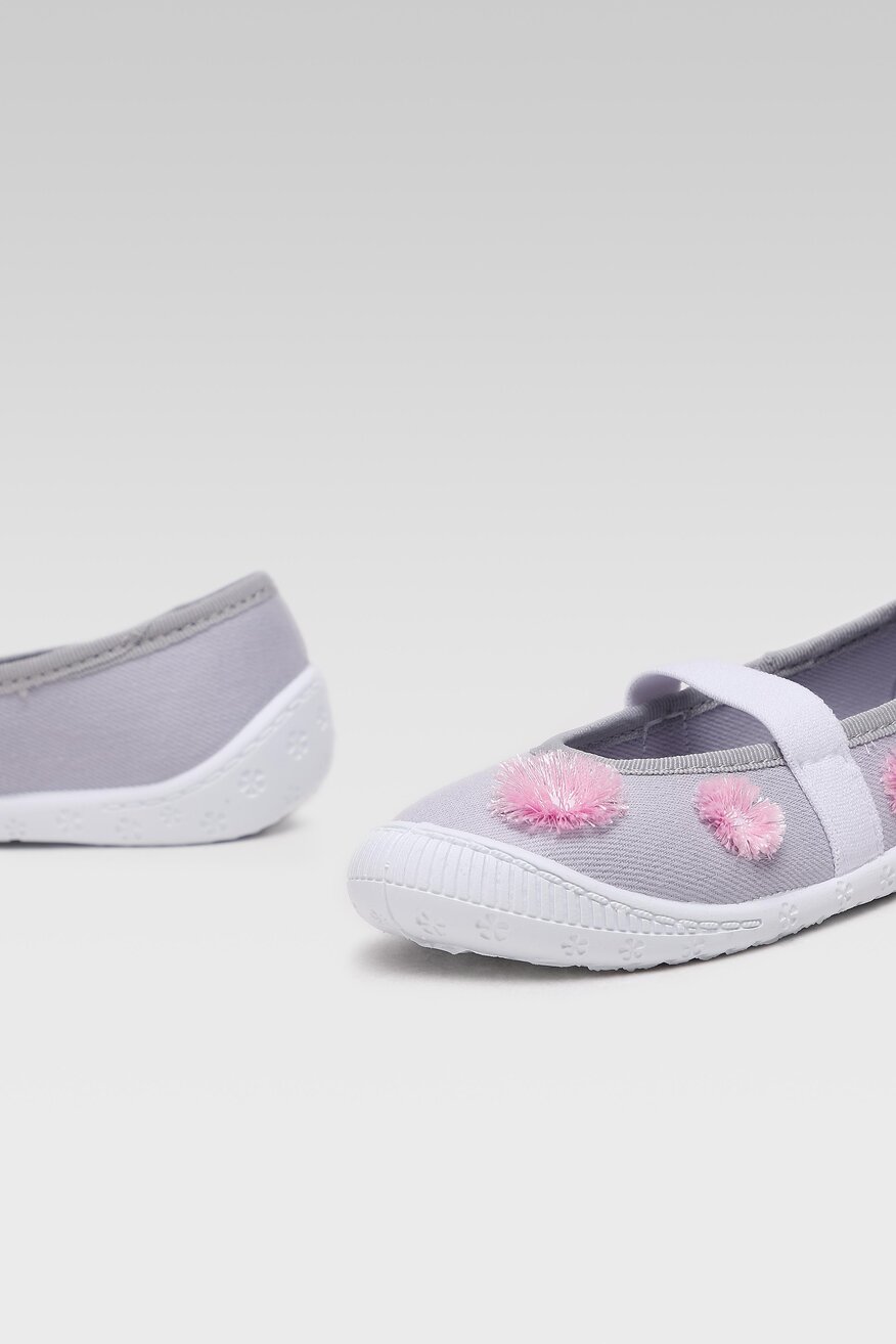 Kapcie MB 4R1/53-28POIR A Szary