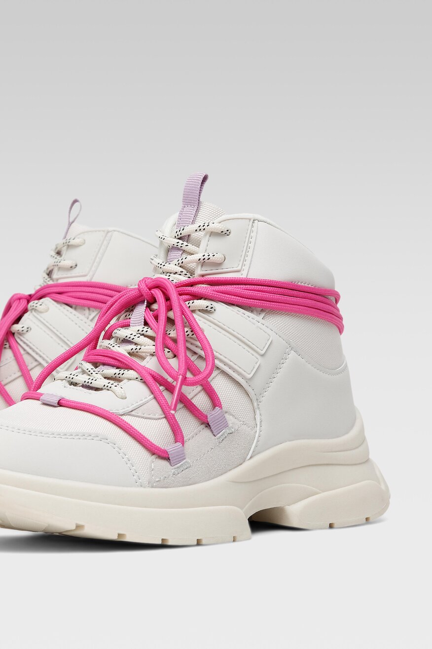 Trzewiki Nylon Red WAG1156306A Beżowy