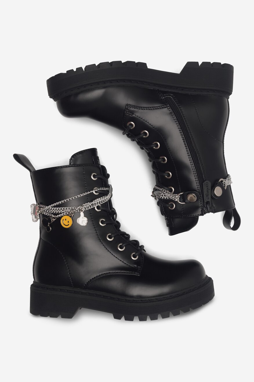 Trzewiki DISNEY 100 AW23-401D100 Czarny