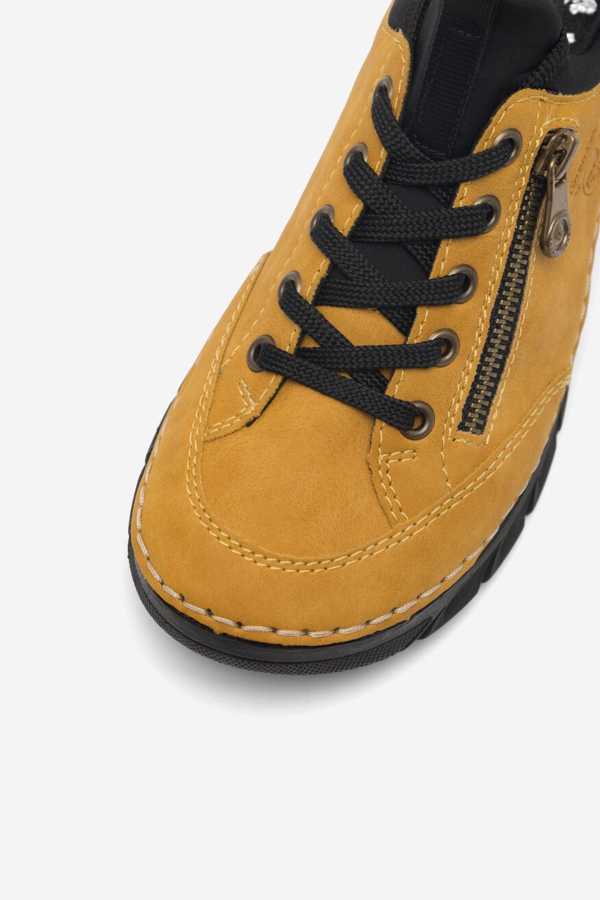 Półbuty Rieker 55073-68 Żółty