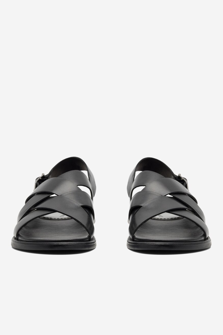 Sandały Gino Rossi MARCELLO-02 MB Czarny