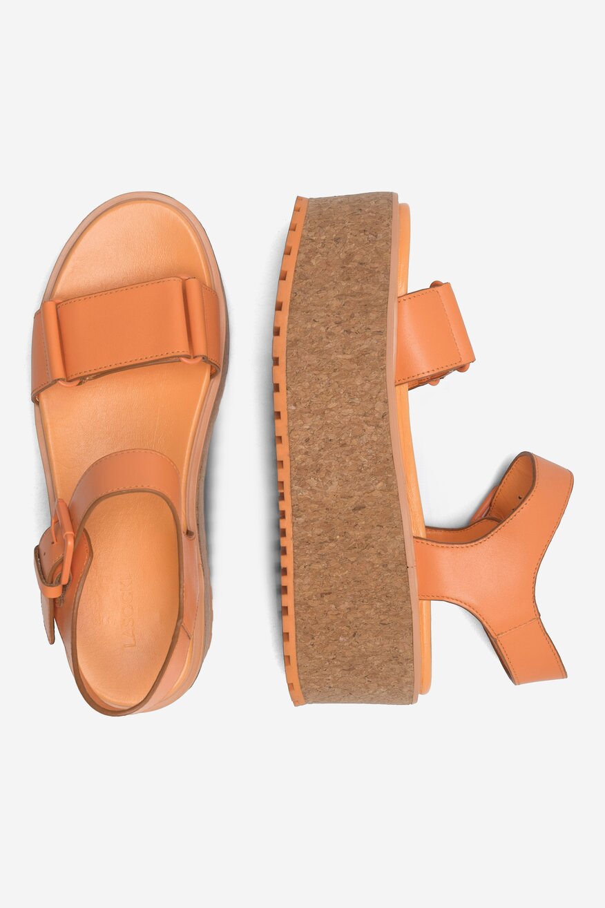 Sandały Lasocki WYL3440-1Z Pomarańczowy