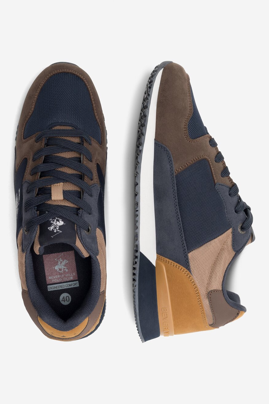 Sneakers Beverly Hills Polo Club ACES-01 Granatowy