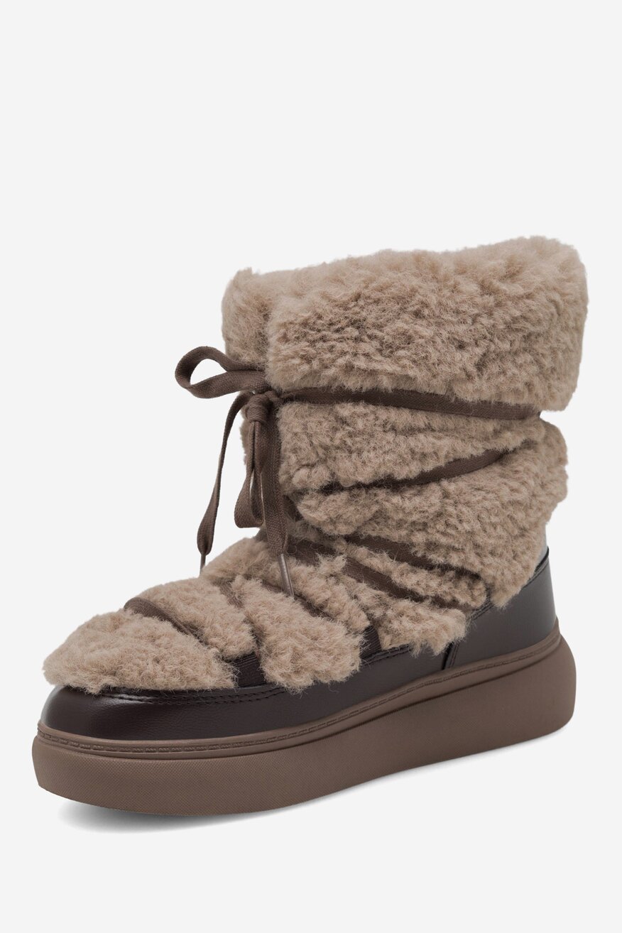 Botki DeeZee LORRAINE N10386 Brązowy