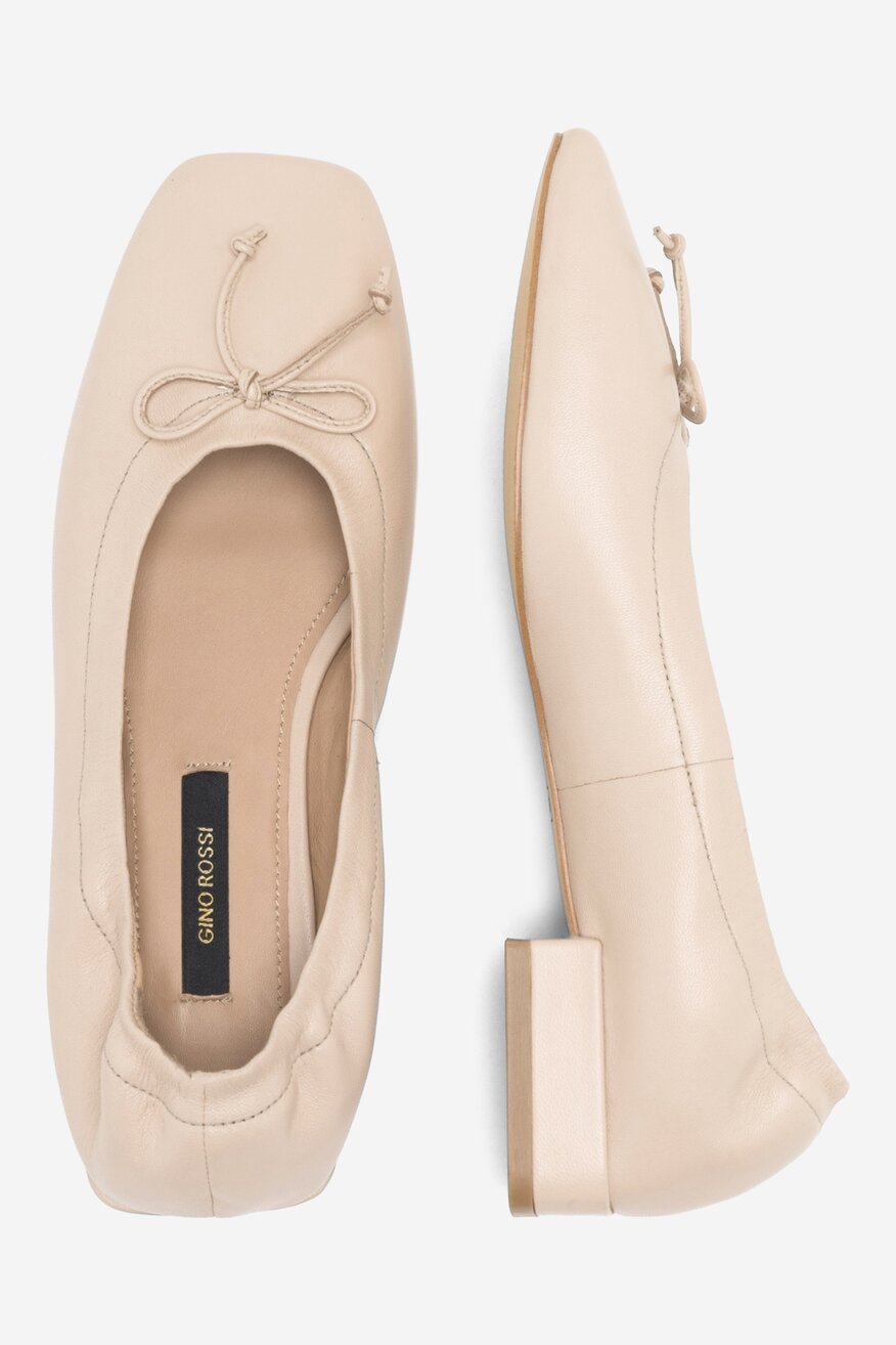 Baleriny Gino Rossi STELLA-108109 Beżowy
